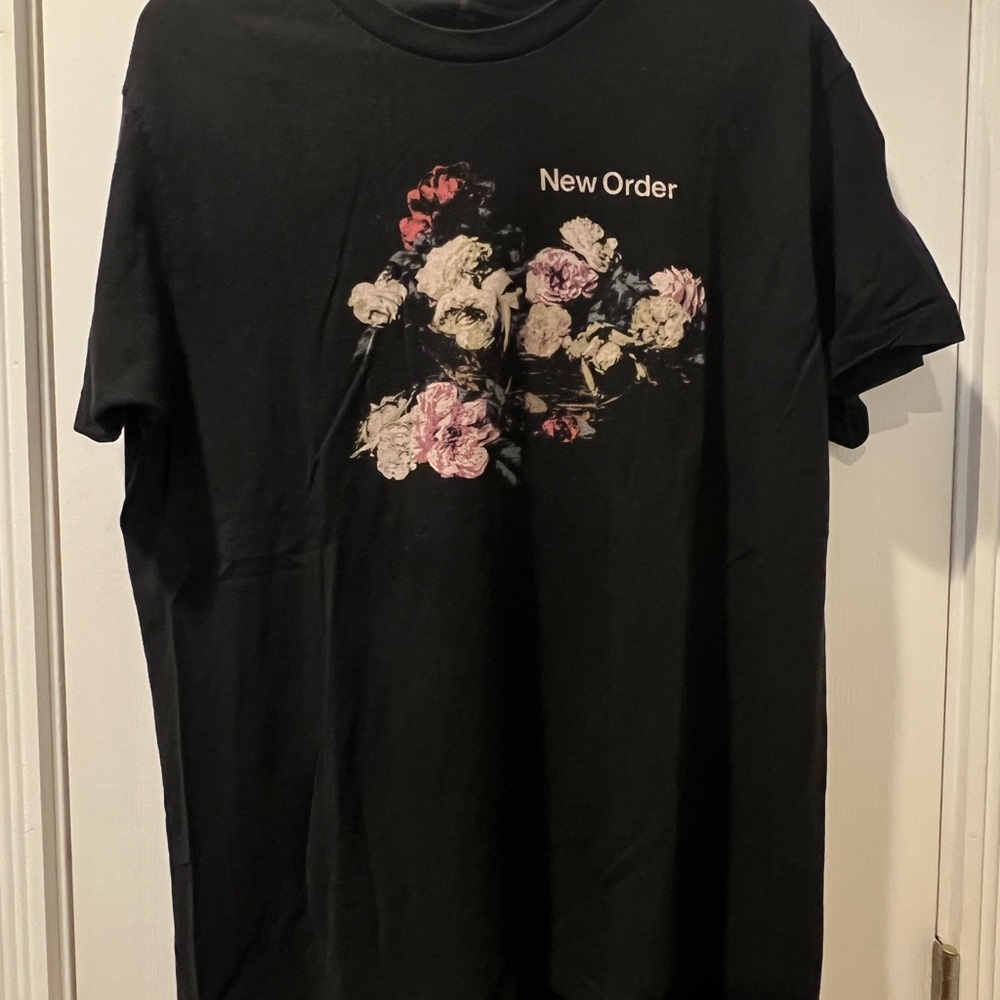 New Order Black Graphic T-Shirt